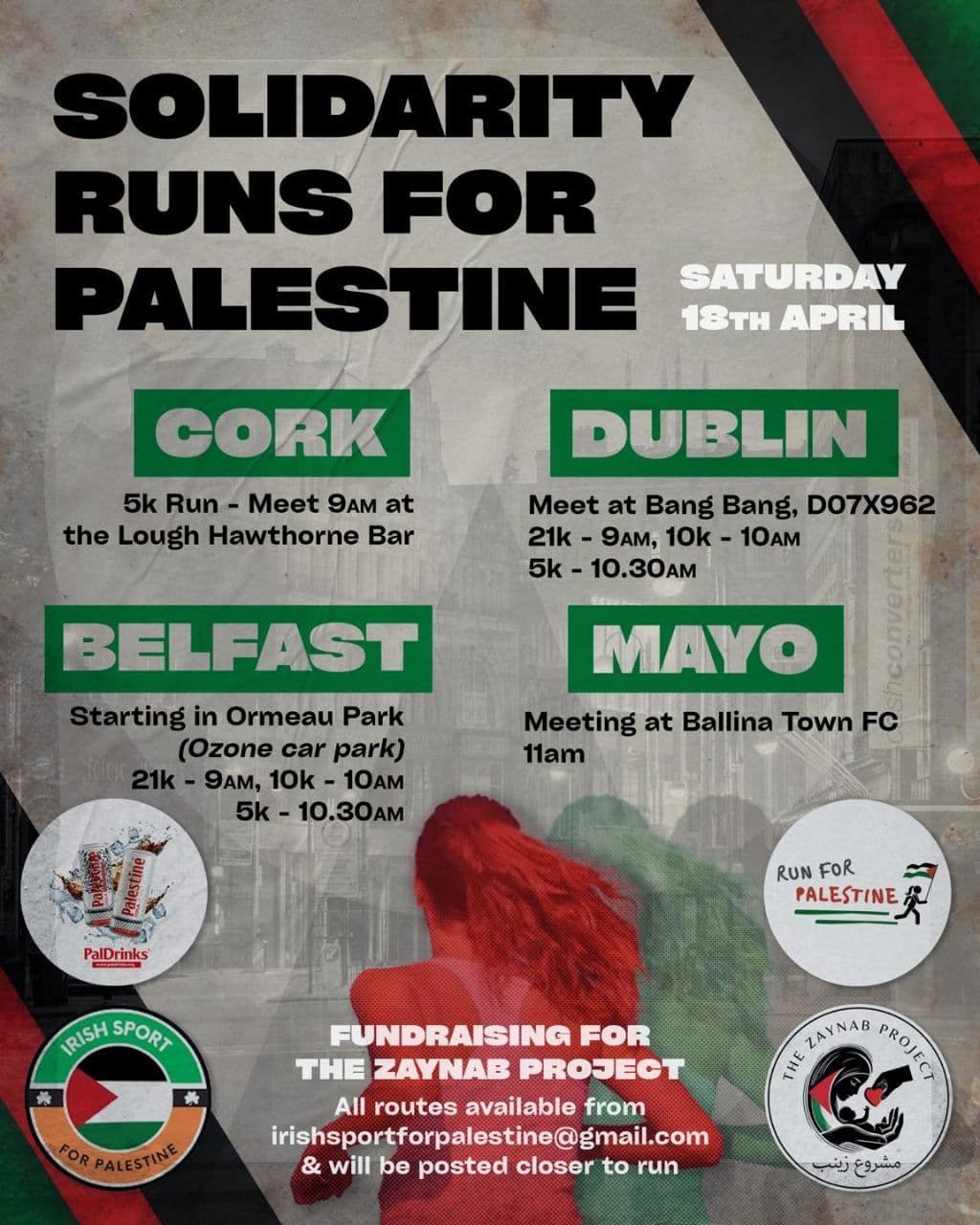 SOLIDARITY RUNS FOR PALESTINE / Belfast
