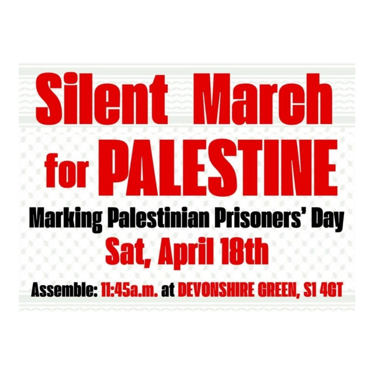 Silent March for PALESTINE