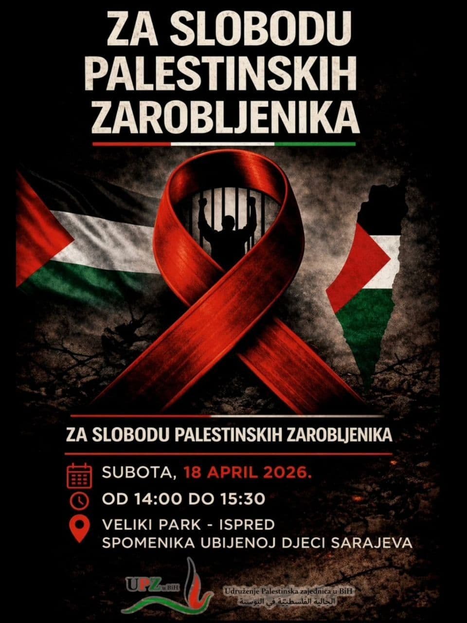 ZA SLOBODU PALESTINSKIH ZAROBLJENIKA