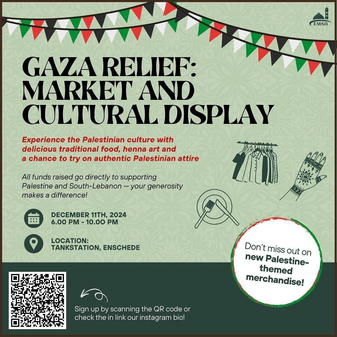 GAZA RELIEF: MARKET AND CULTURAL DISPLAY