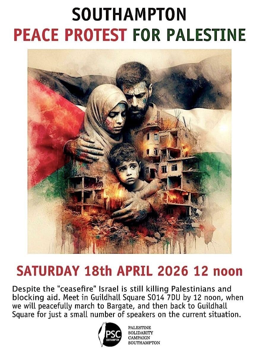 PEACE PROTEST FOR PALESTINE