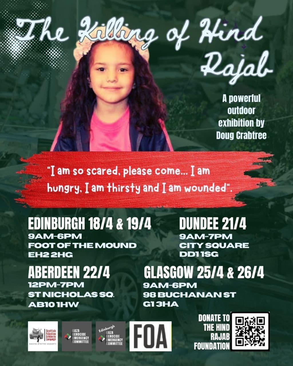 The Killing of Hind Rajab National Scotland Tour / Dundee