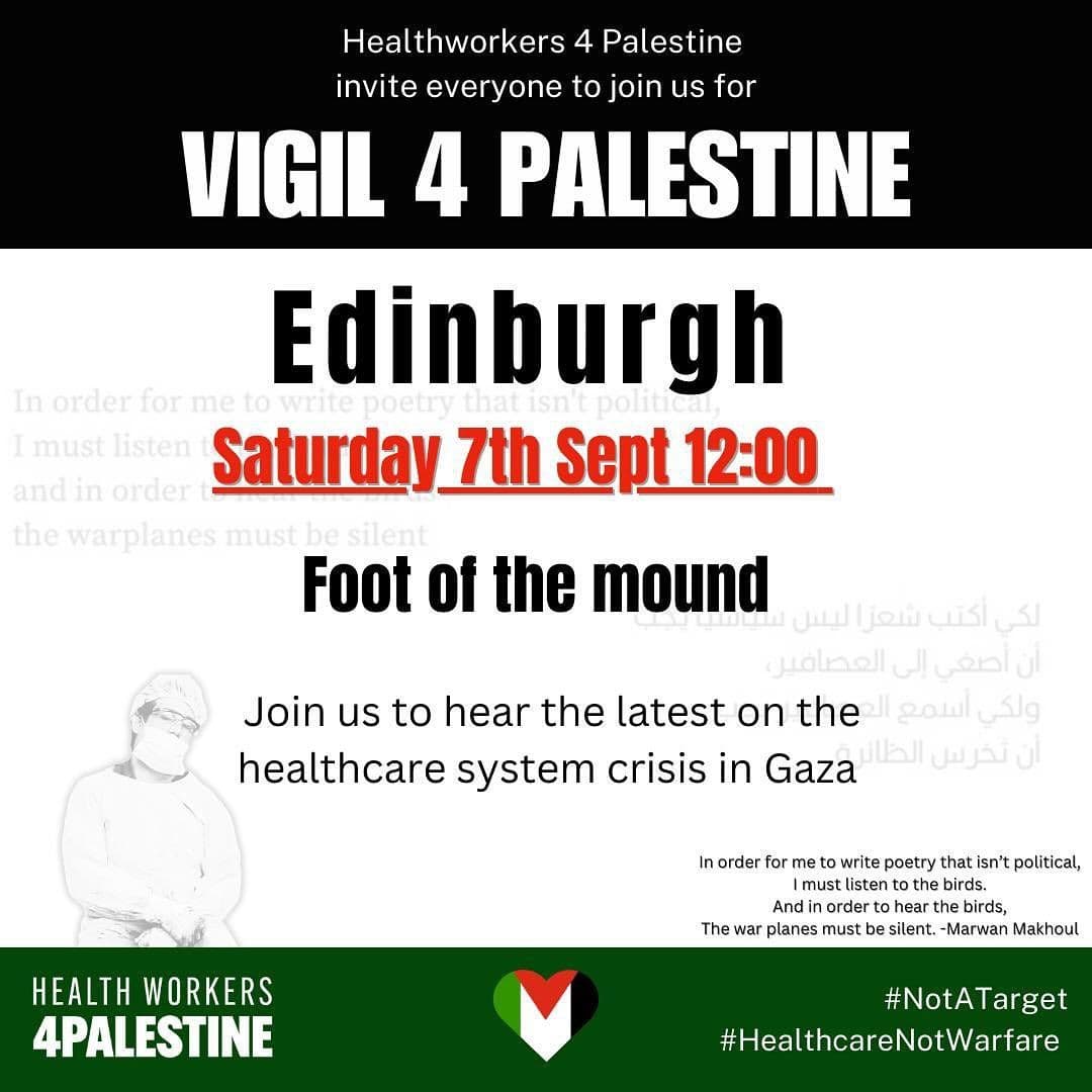 VIGIL 4 PALESTINE