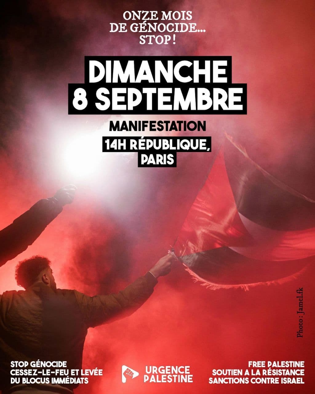 ONZE MOIS DE GÉNOCIDE... STOP!