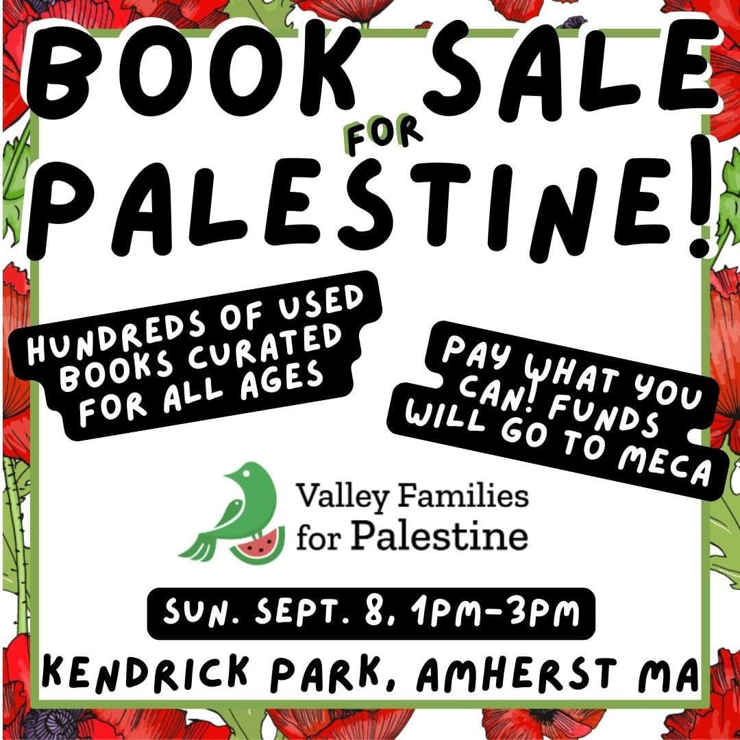 BOOK SALE PALESTINE!