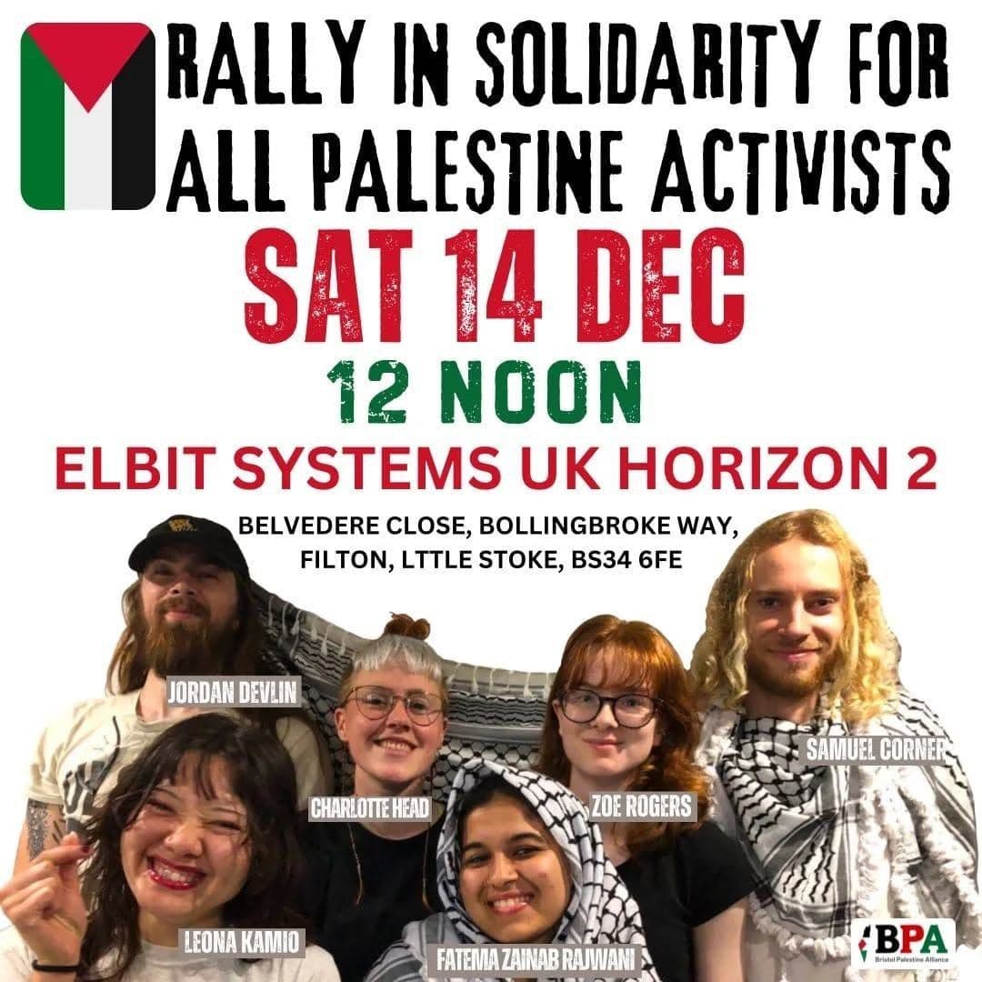 RALLY IN SOLIDARITY FOR ALL PALESTINE ACTIVISTS
