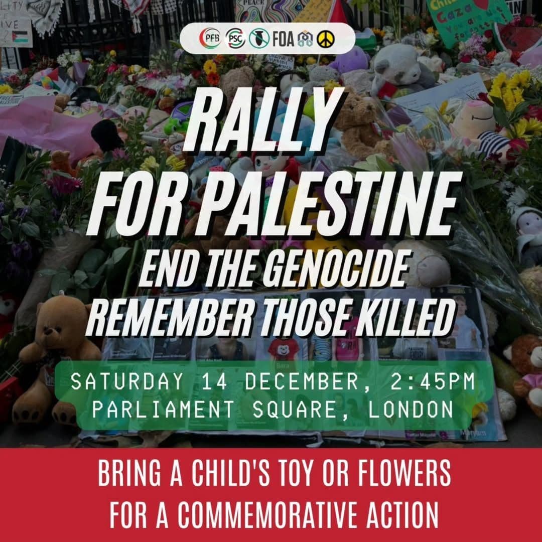 RALLY FOR PALESTINE