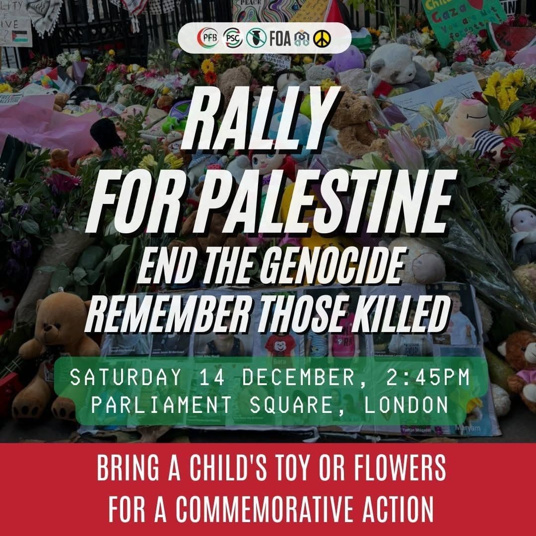 RALLY FOR PALESTINE