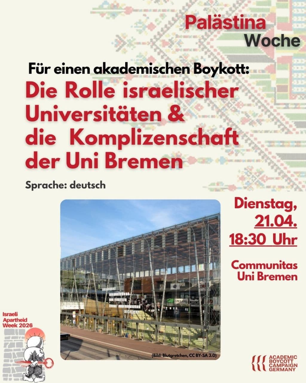 Für einen akademischen Boykott