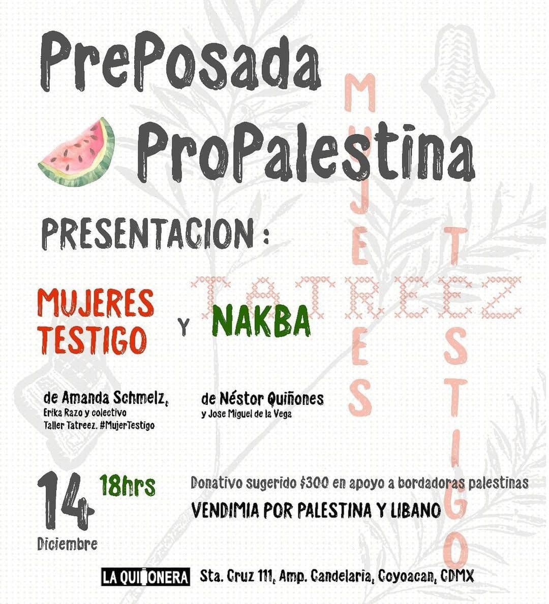 PrePosada ProPalestina