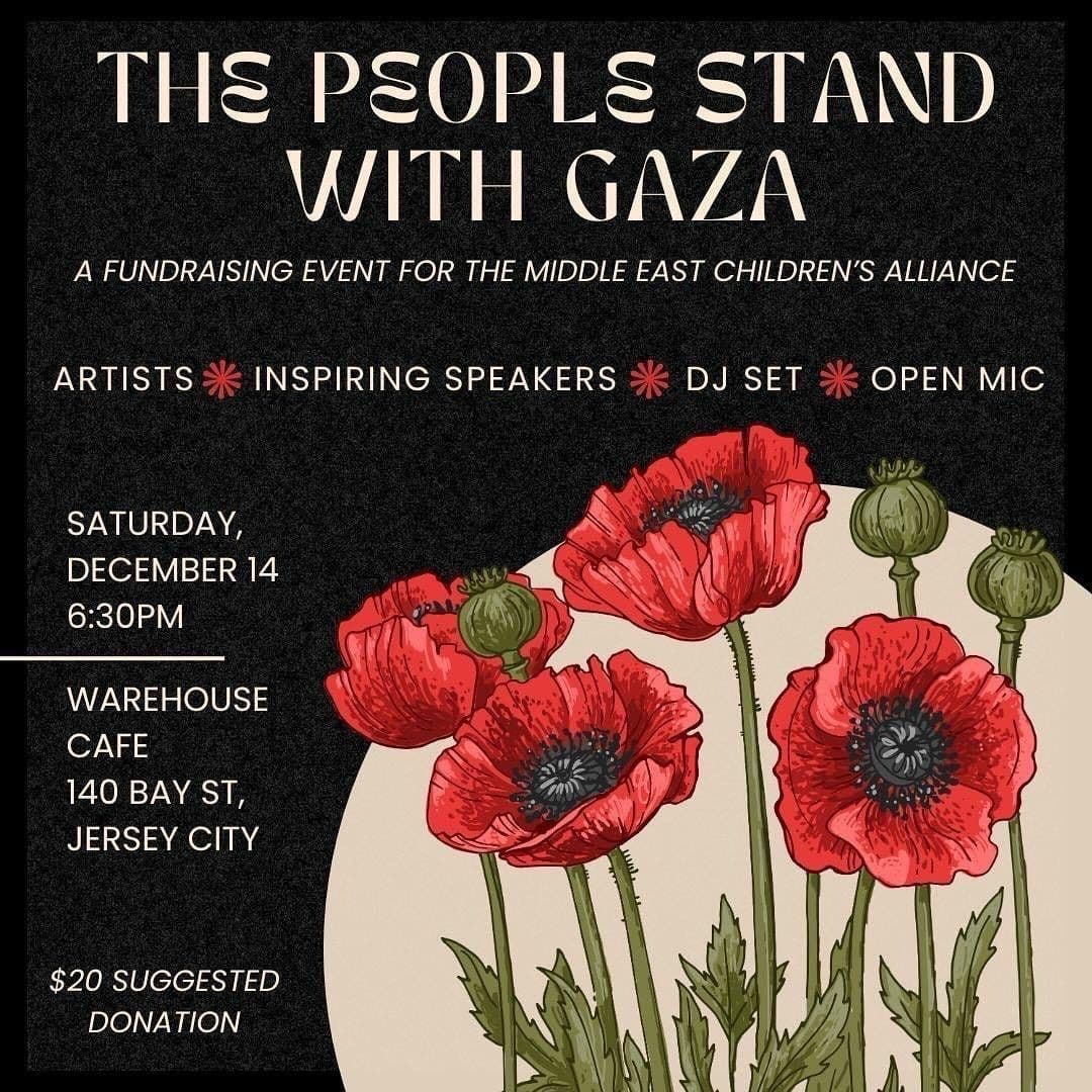 THE PEOPLE STAND WITH GAZA