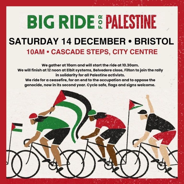 BIG RIDE FOR PALESTINE (BRISTOL)