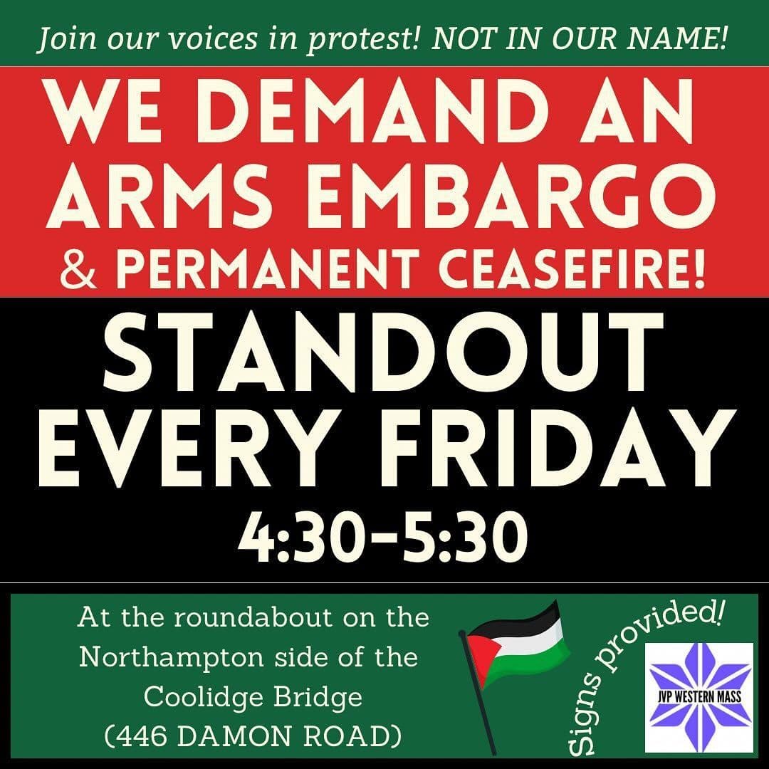 WE DEMAND AN ARMS EMBARGO & PERMANENT CEASEFIRE!