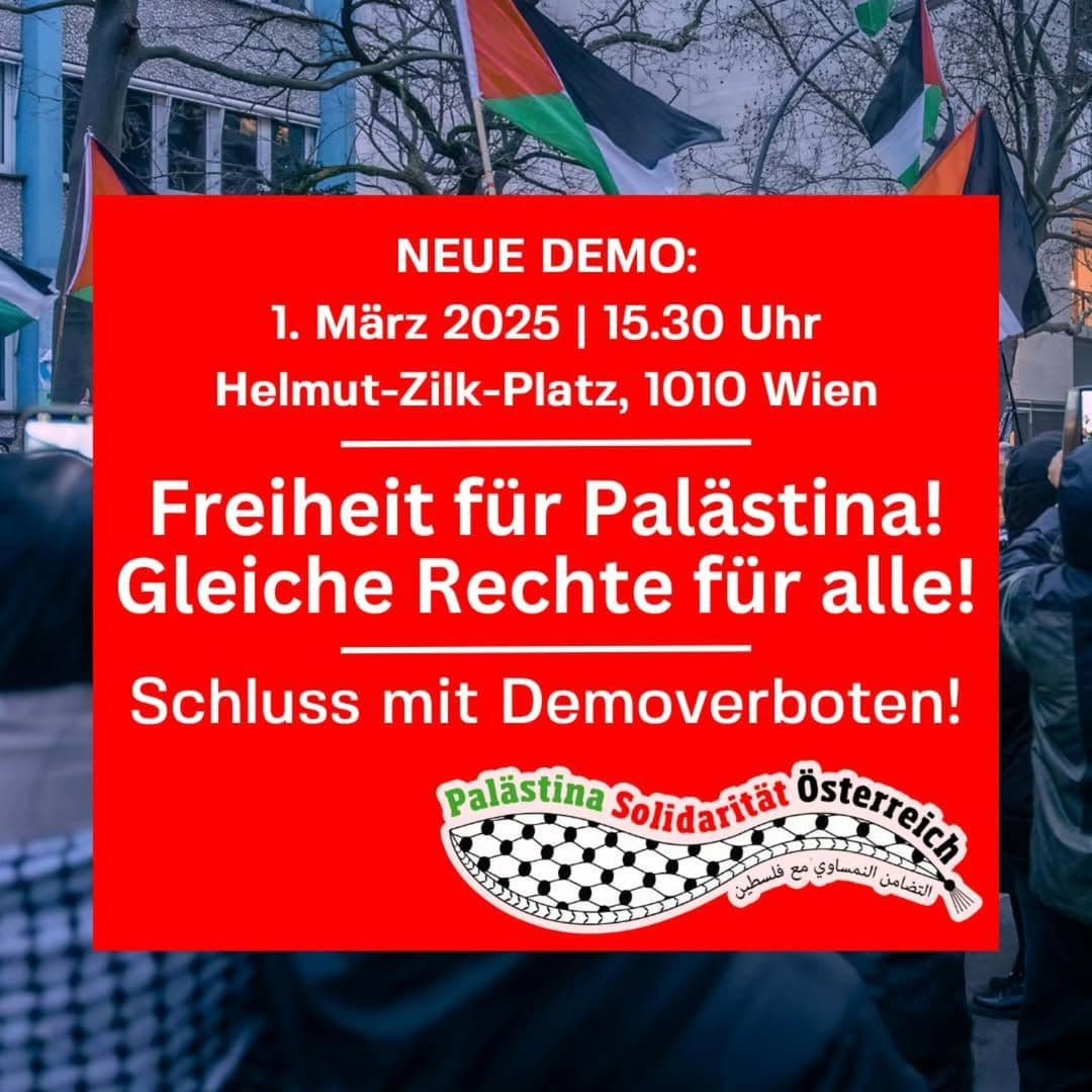 Freiheit für Palästina!