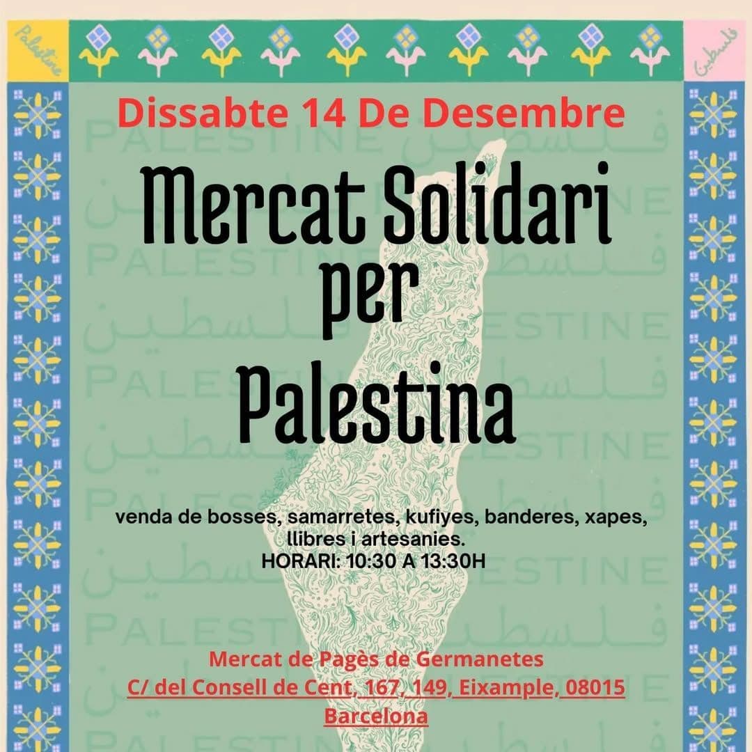 Mercat Solidari per Palestina