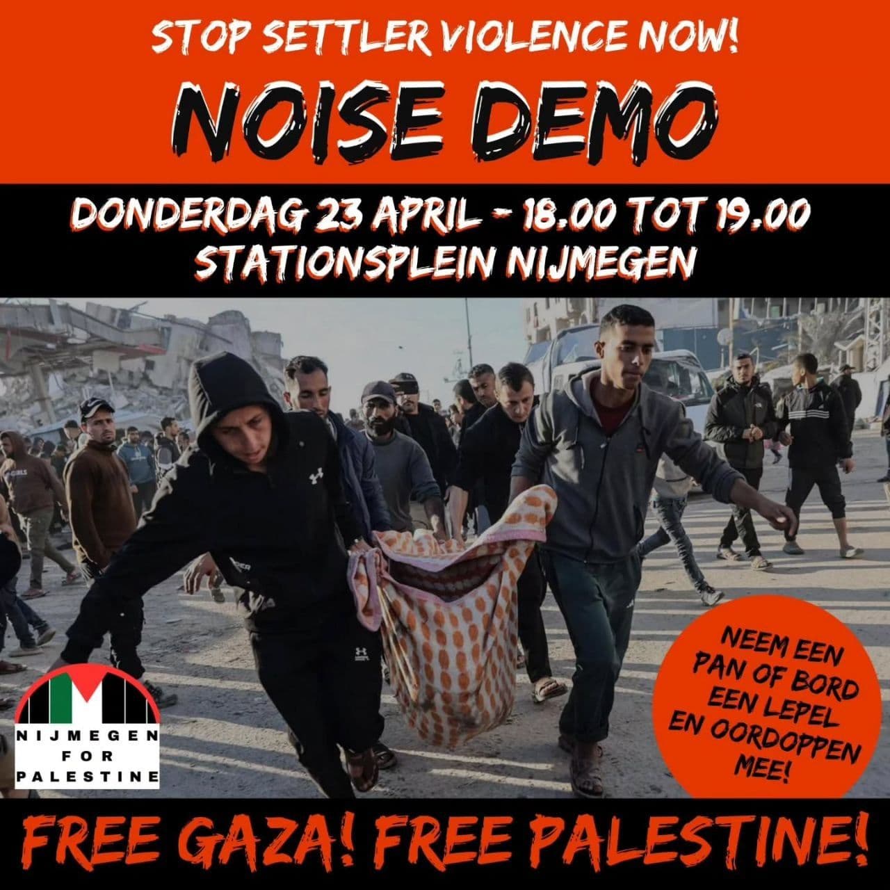 STOP SETTLER VIOLENCE NOW!