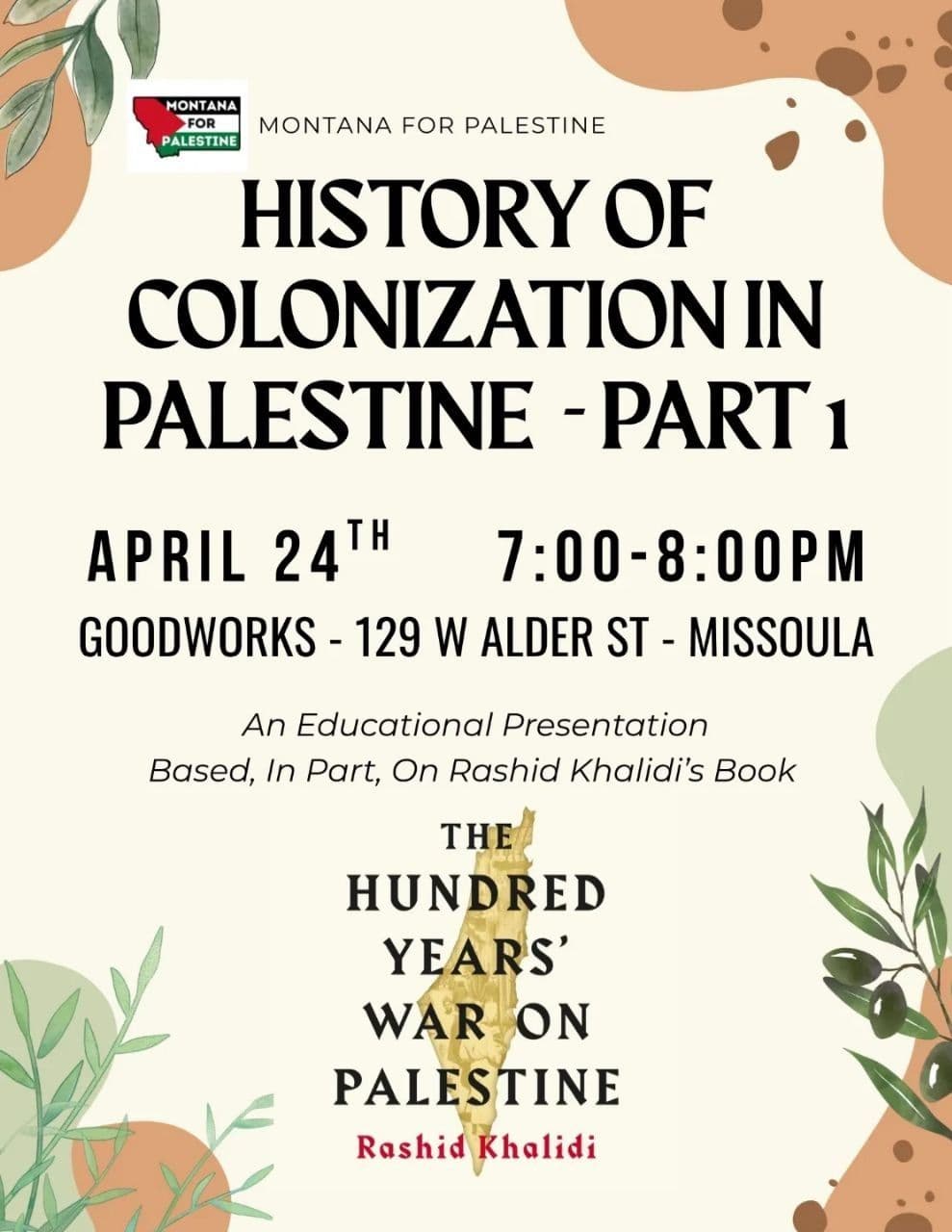 HISTORY OF COLONIZATION IN PALESTINE - PART 1
