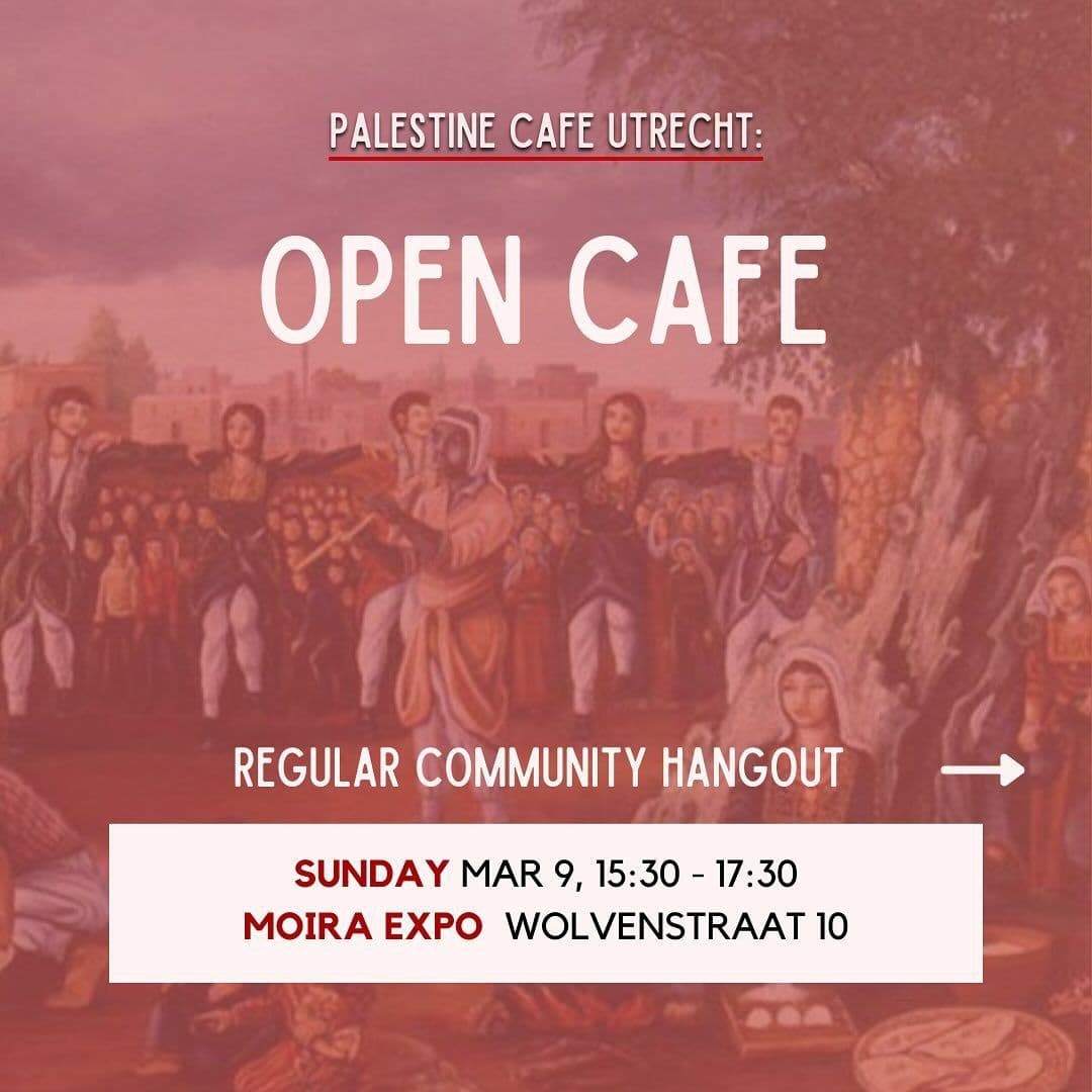 PALESTINE CAFE UTRECHT: OPEN CAFE