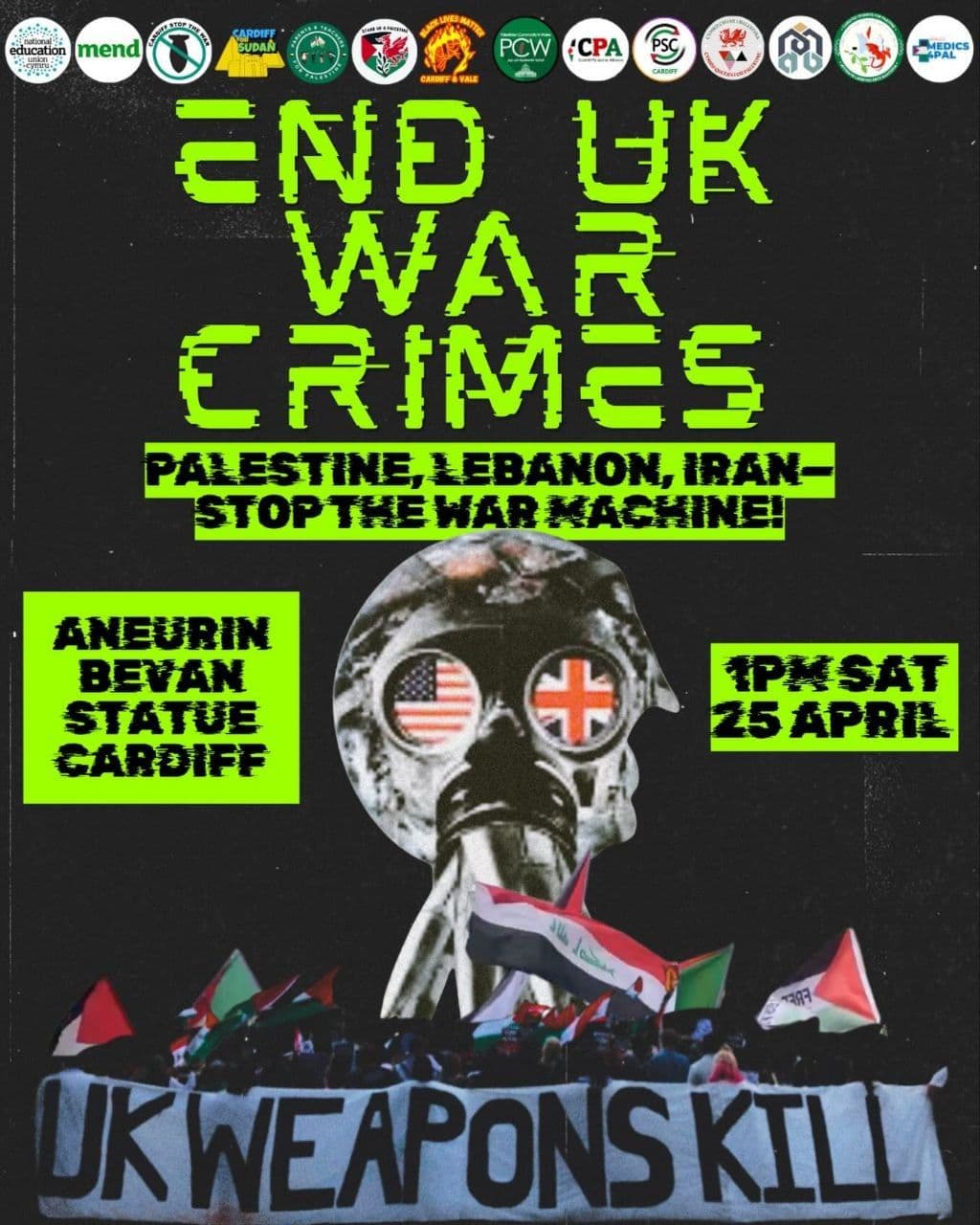 END UK WAR CRIMES