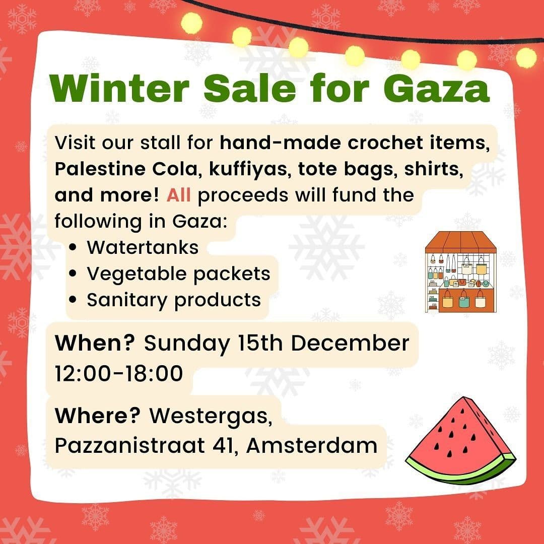 Winter Sale for Gaza