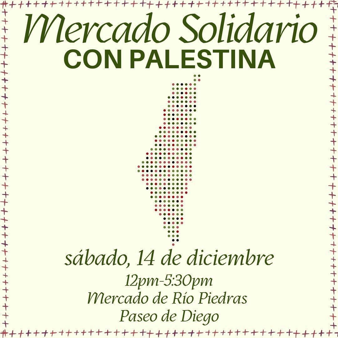 Mercado Solidario CON PALESTINA