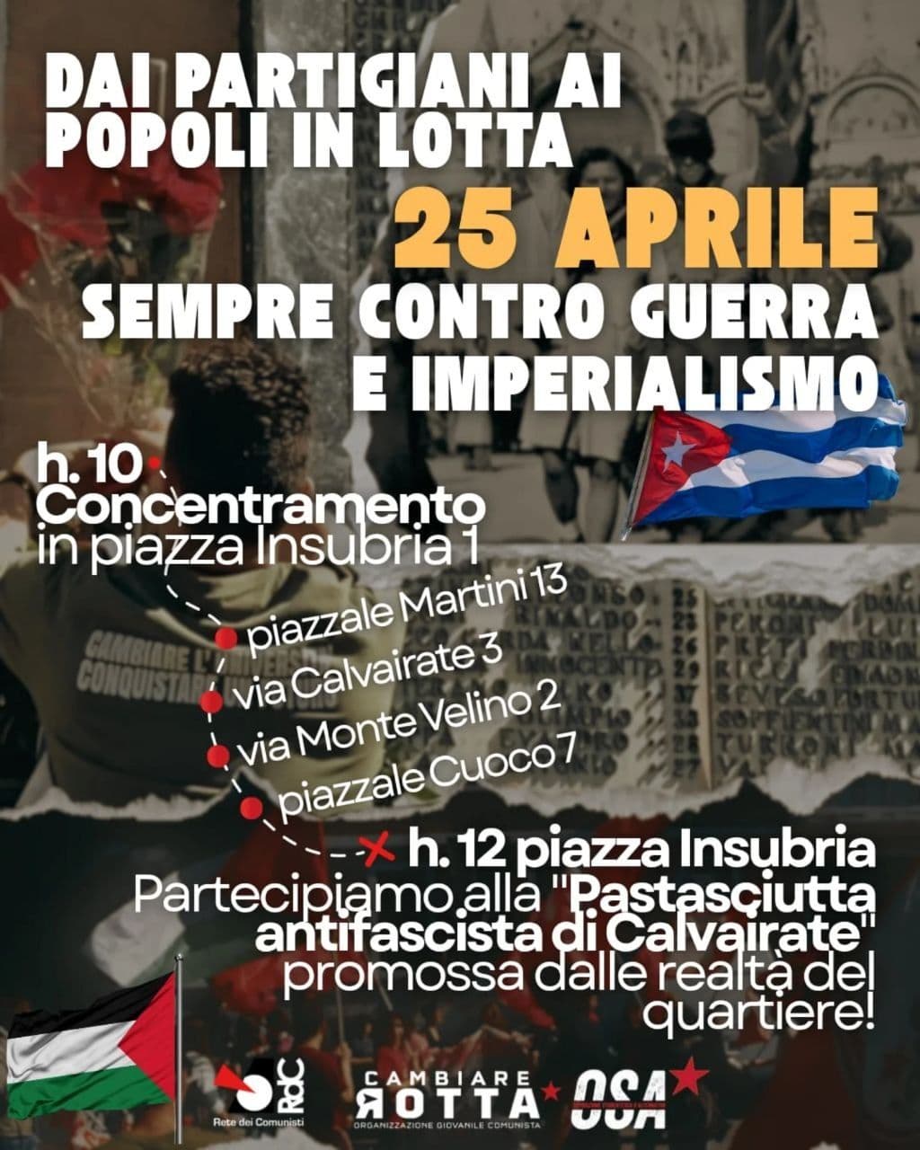 DAI PARTIGIANI AI POPOLI IN LOTTA