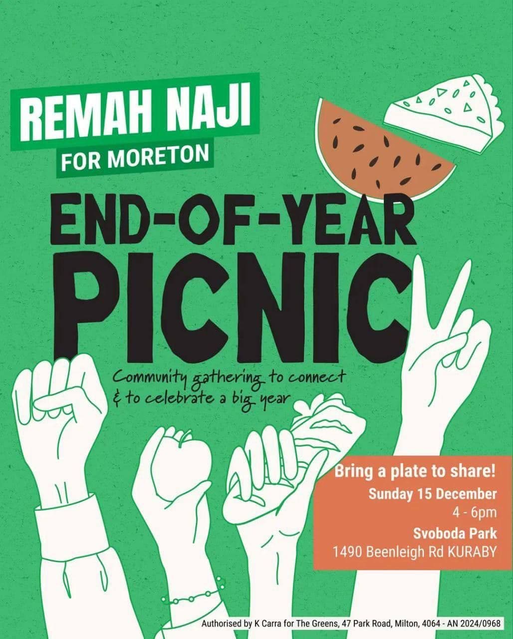 END-OF-YEAR PICNICK