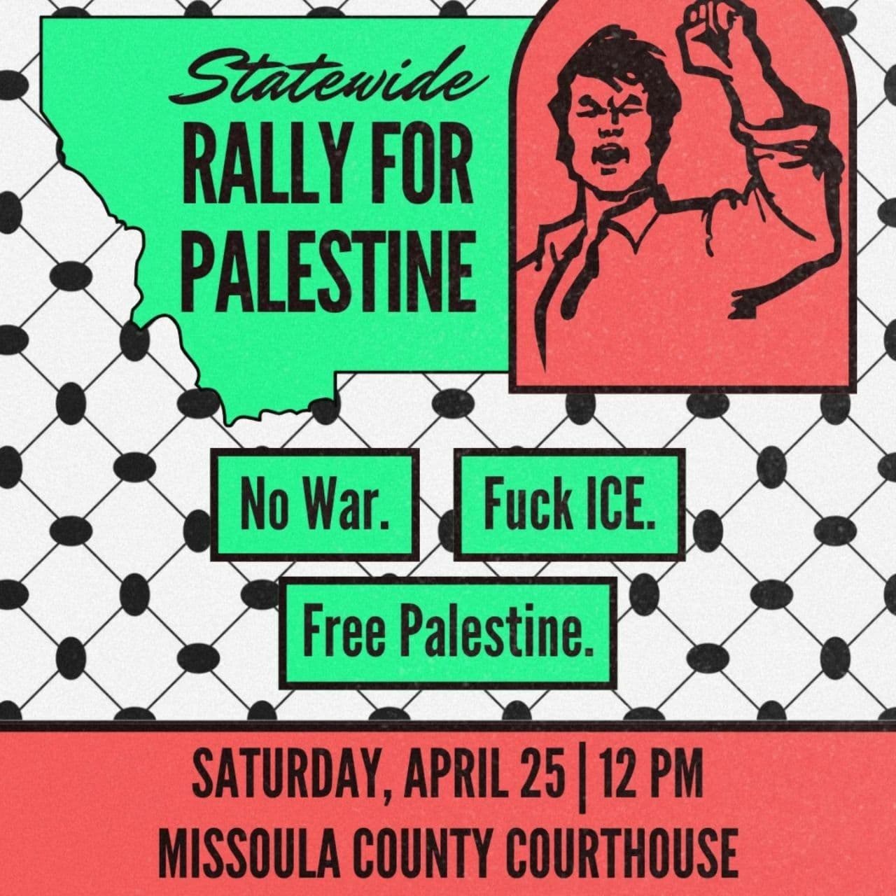 RALLY FOR PALESTINE