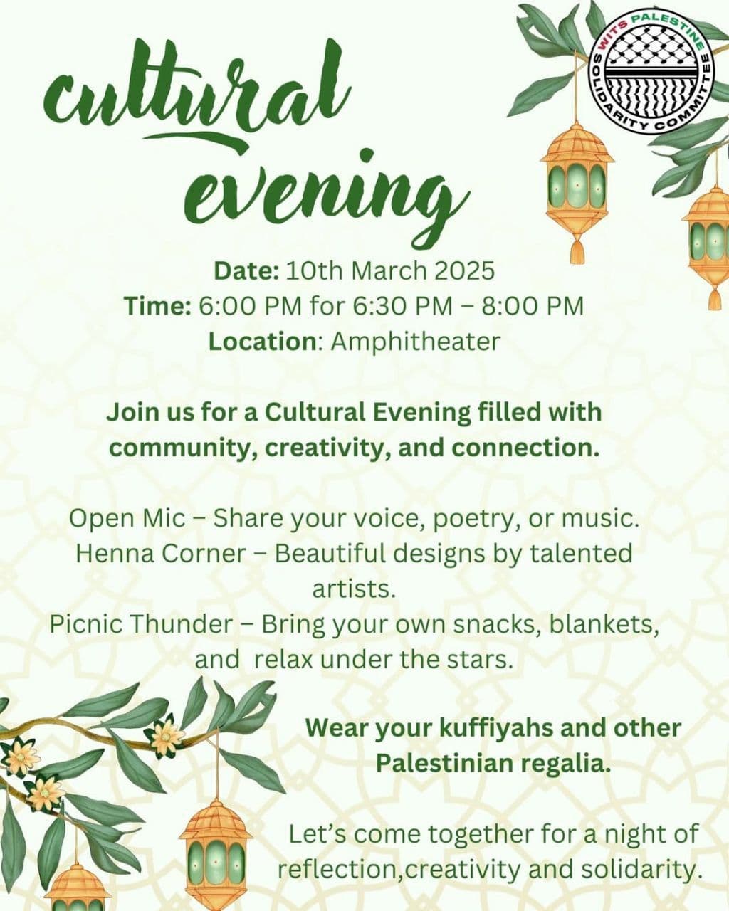 cultural evening