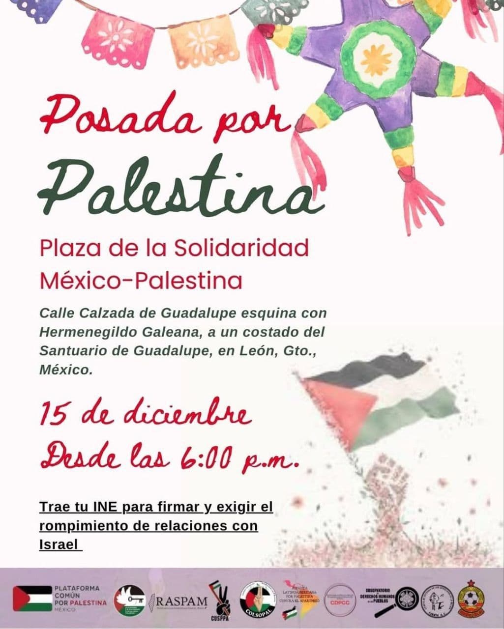 ¡Posada por Palestina! 