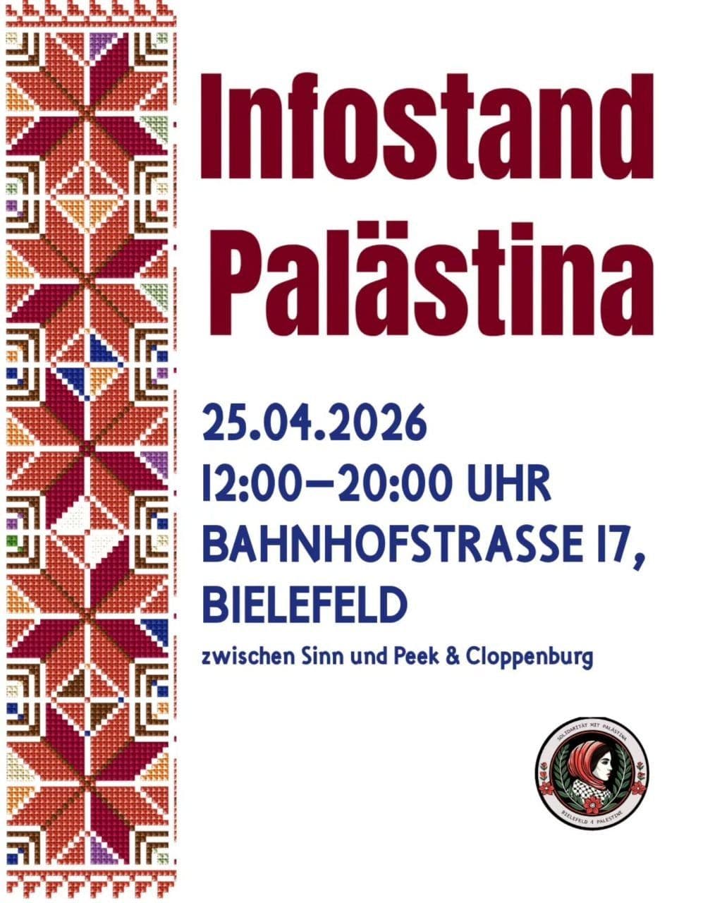 Infostand Palastina