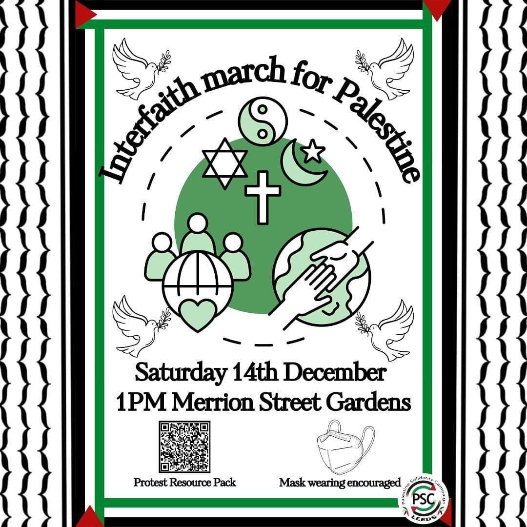 Interfaith march for Palestine