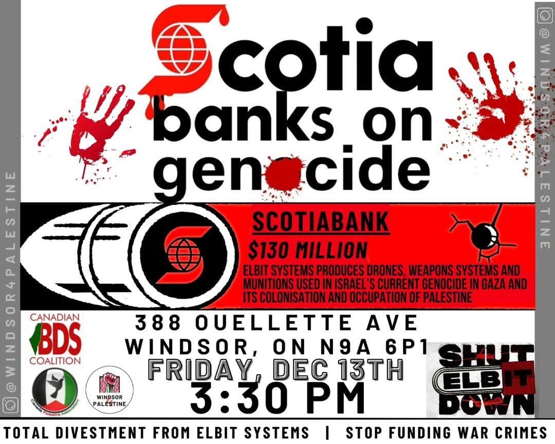 Scotia banks on genocide