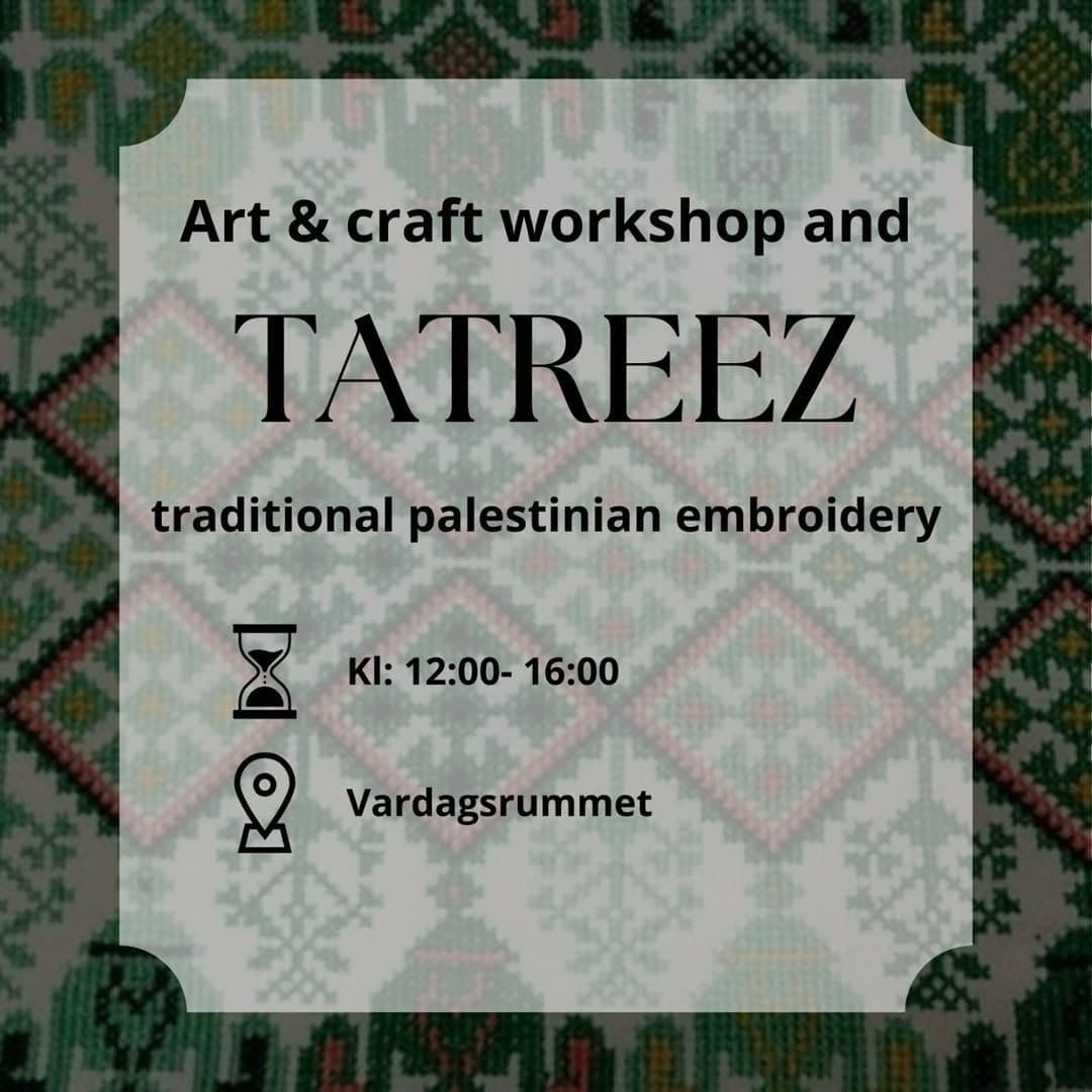 Art & craft workshop and TATREEZ