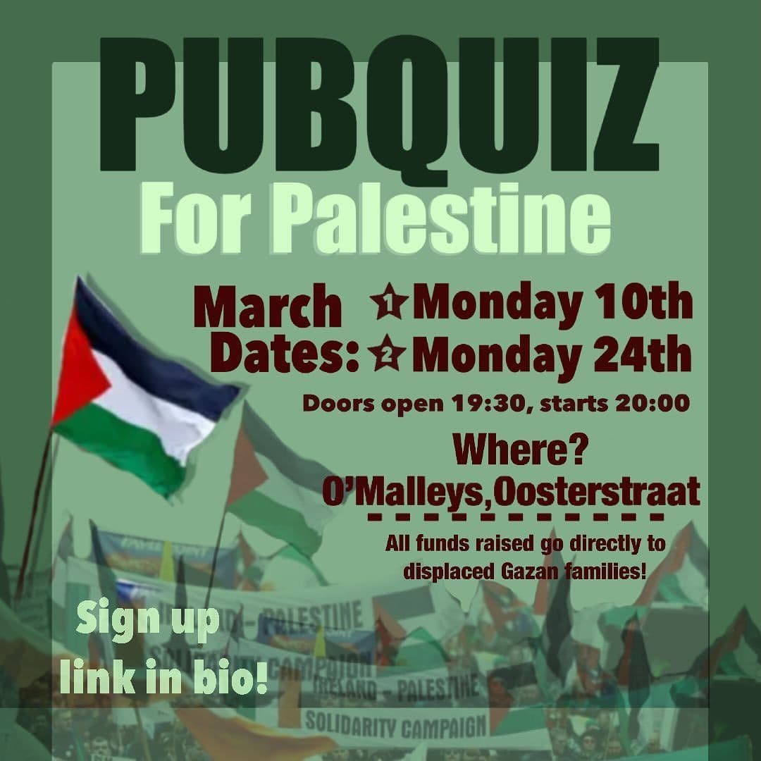 PUBOUIZ For Palestine