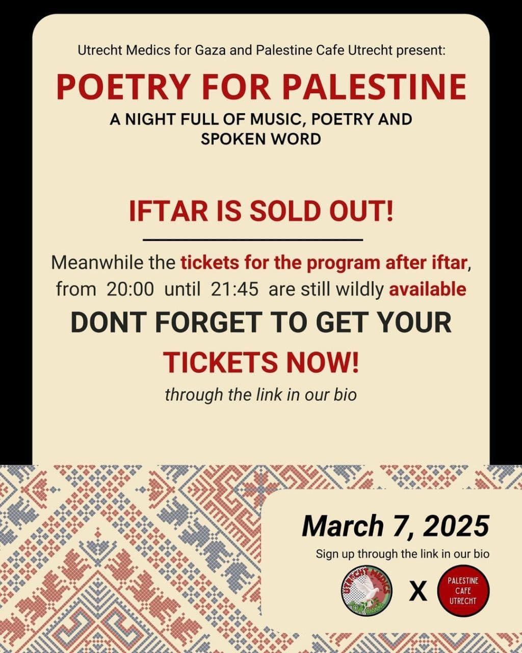 POETRY FOR PALESTINE