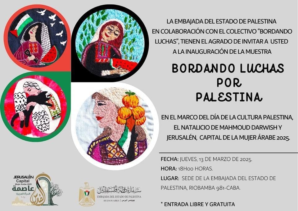 BORDANDO LUCHAS POR PALESTINA