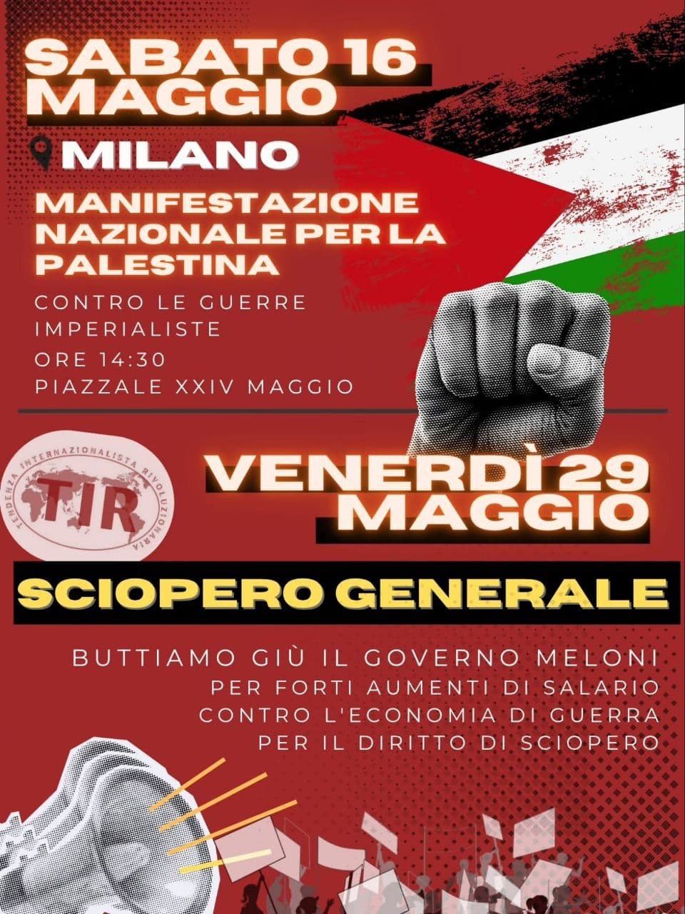 SCIOPERO GENERALE