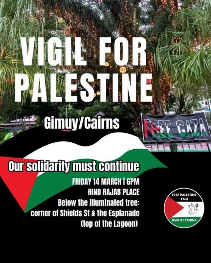 VIGIL FOR PALESTINE