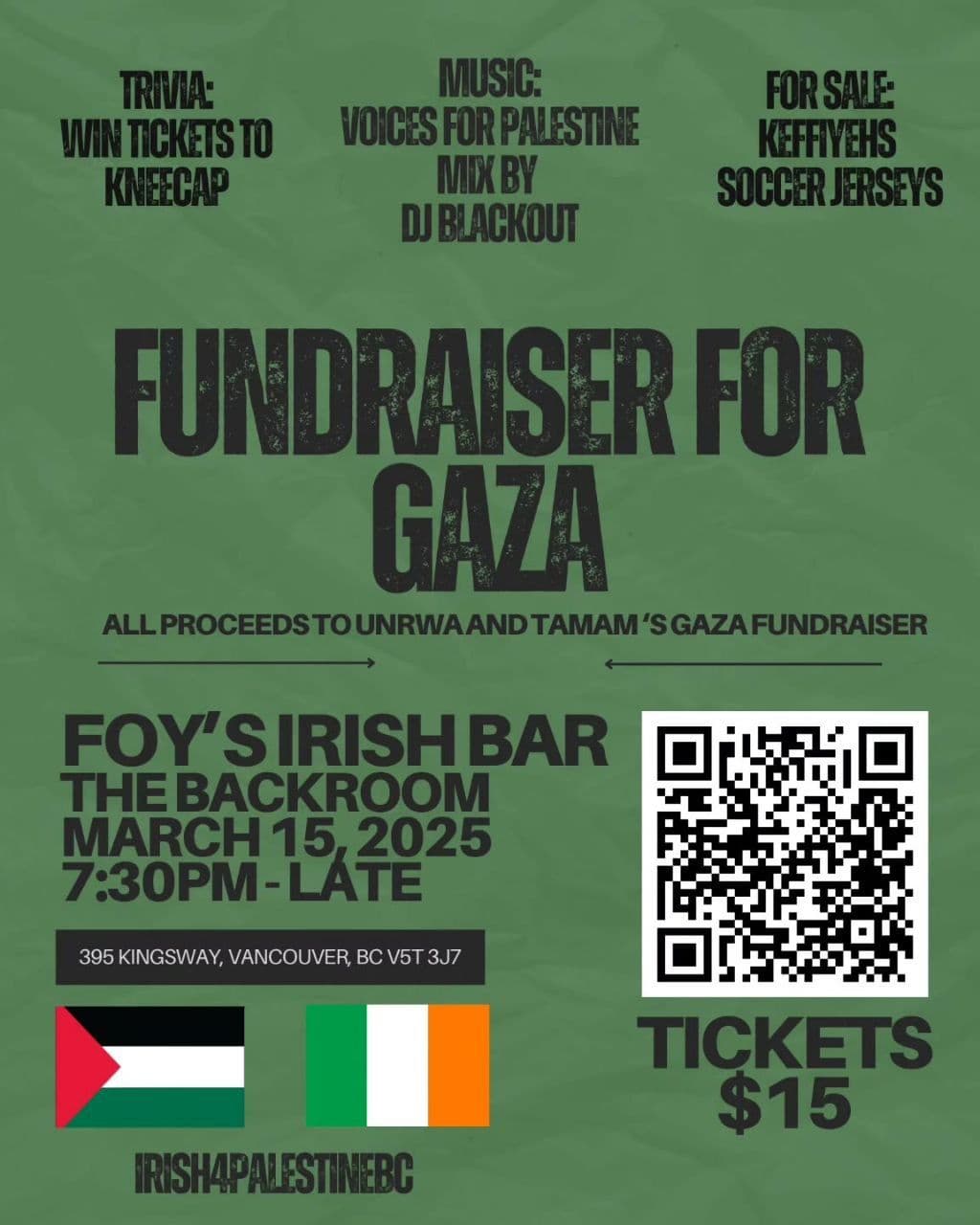 FUNDRAISER FOR GAZA