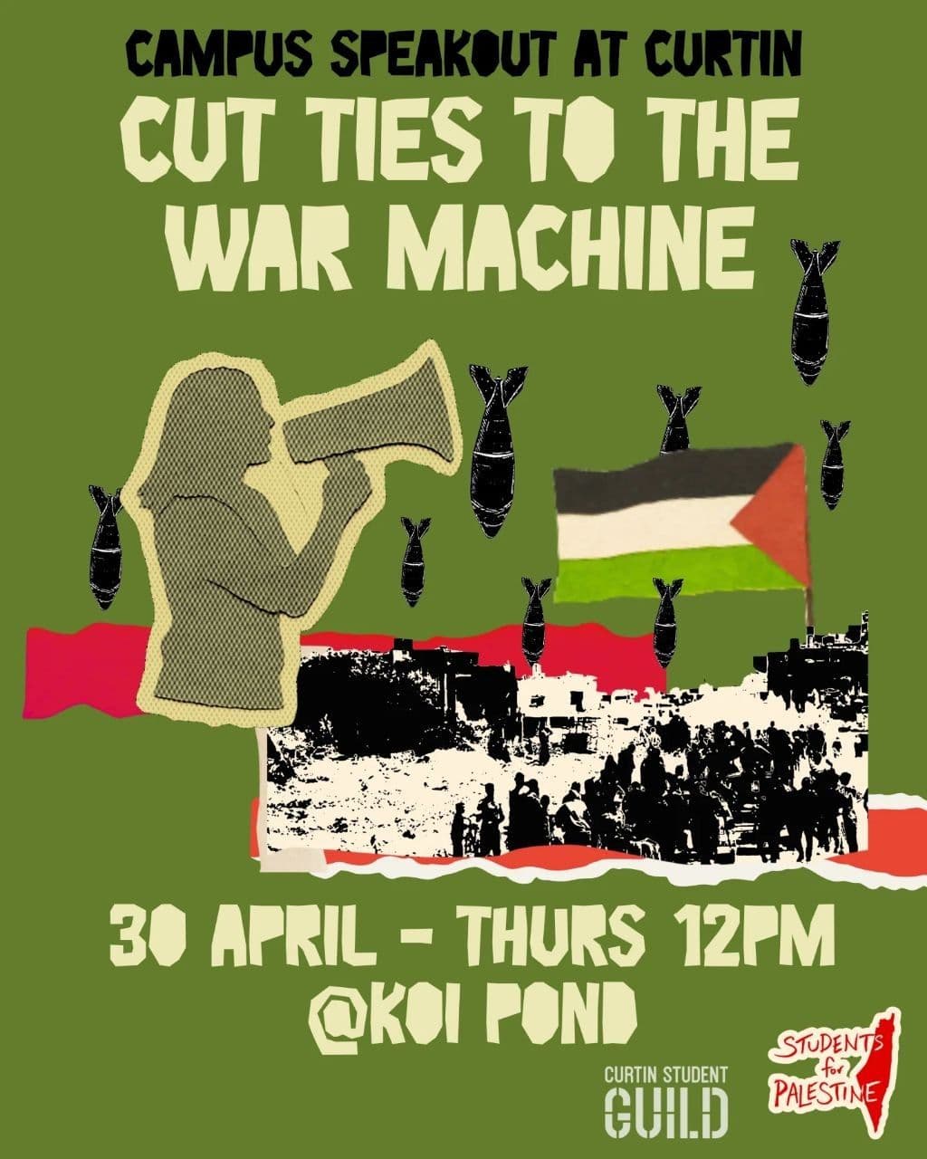 CUT TIES TO THE WAR MACHINE