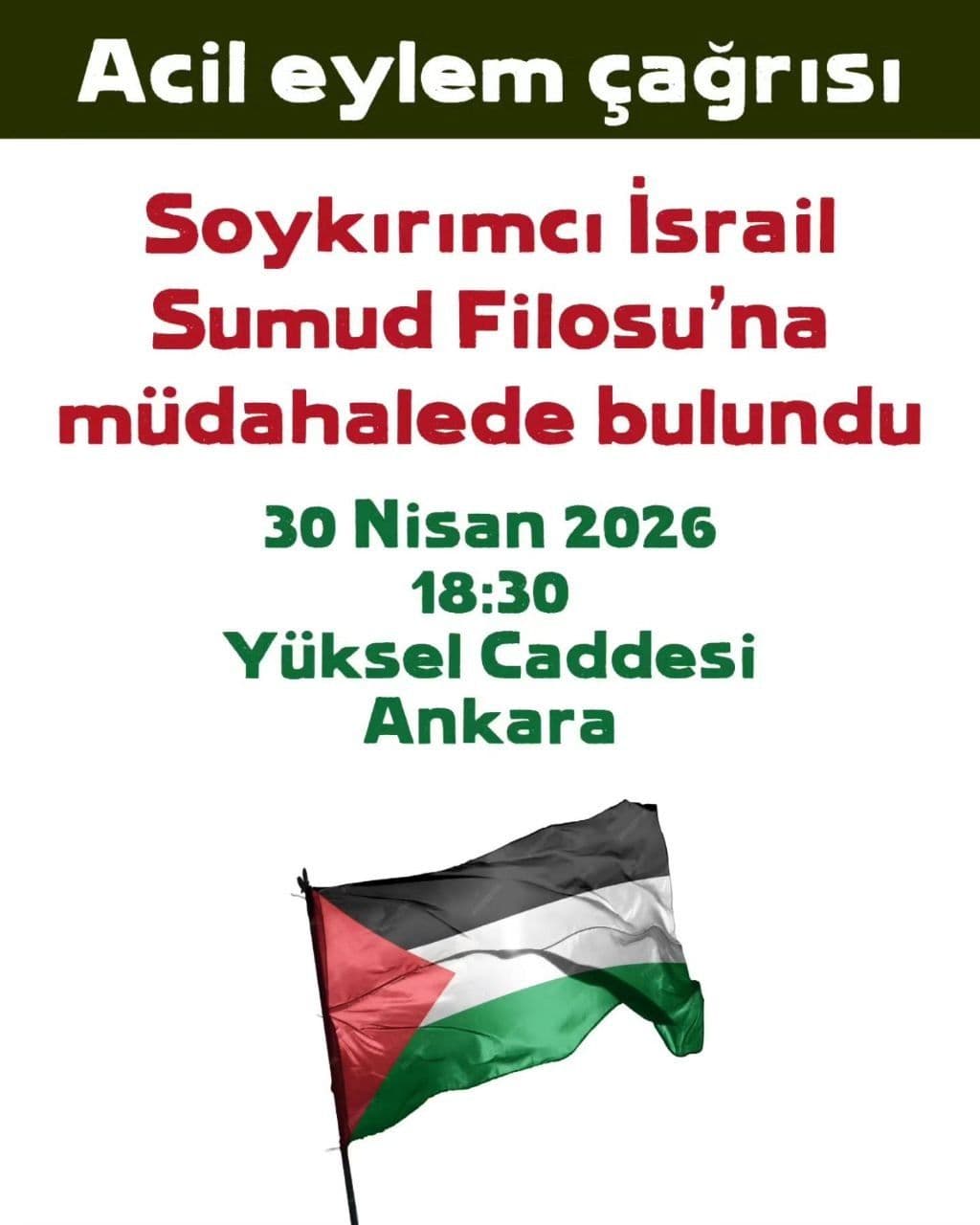 Acil eylem çagrisi