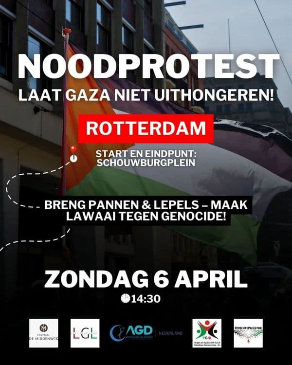 NOODPROTEST – JOUW AANWEZIGHEID TELT!