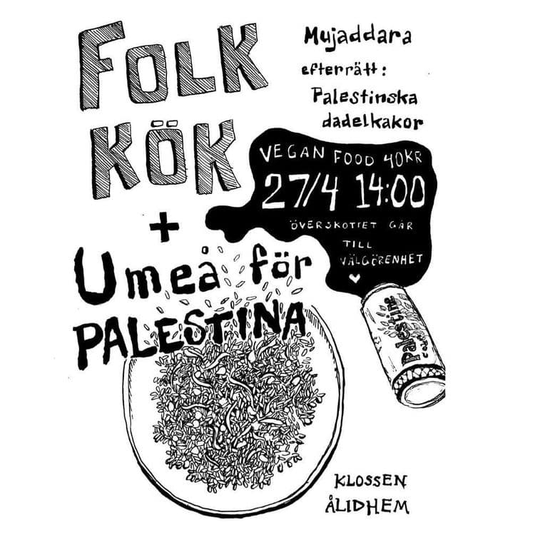 FOLK KOK + Umea for palestina