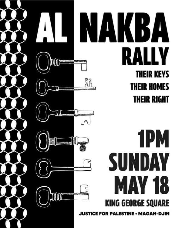 ALI NAKBA RALLY