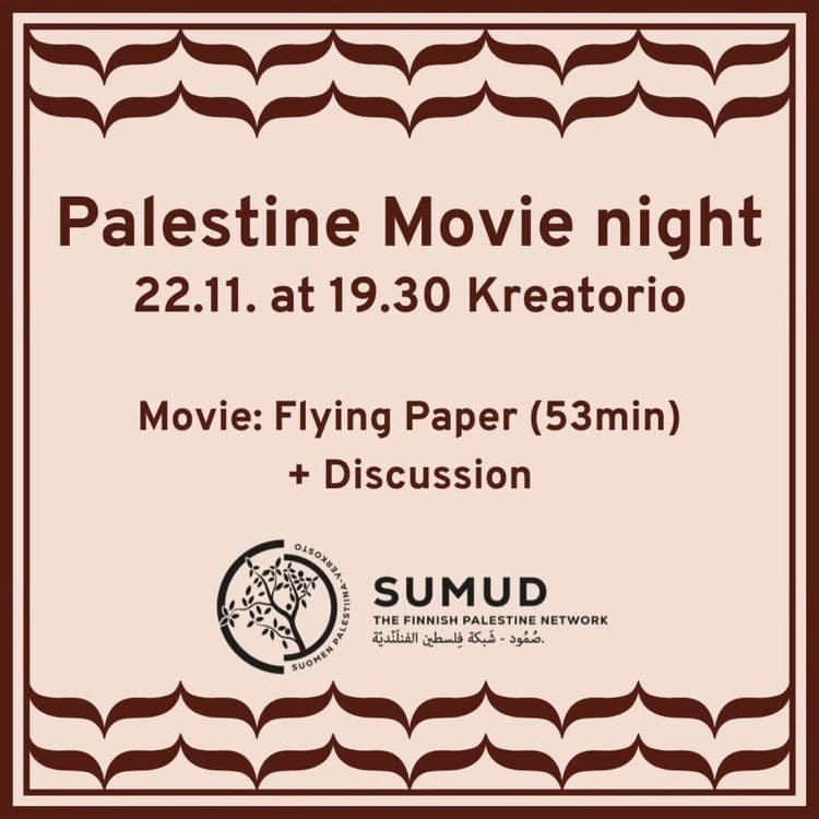 Palestine Movie night