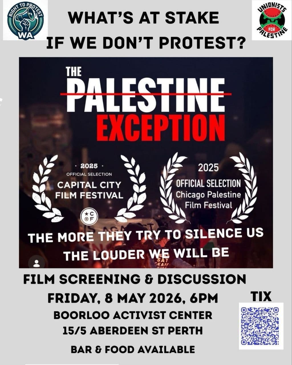 WHAT'S AT STAKE IF WE DON'T PROTEST?
