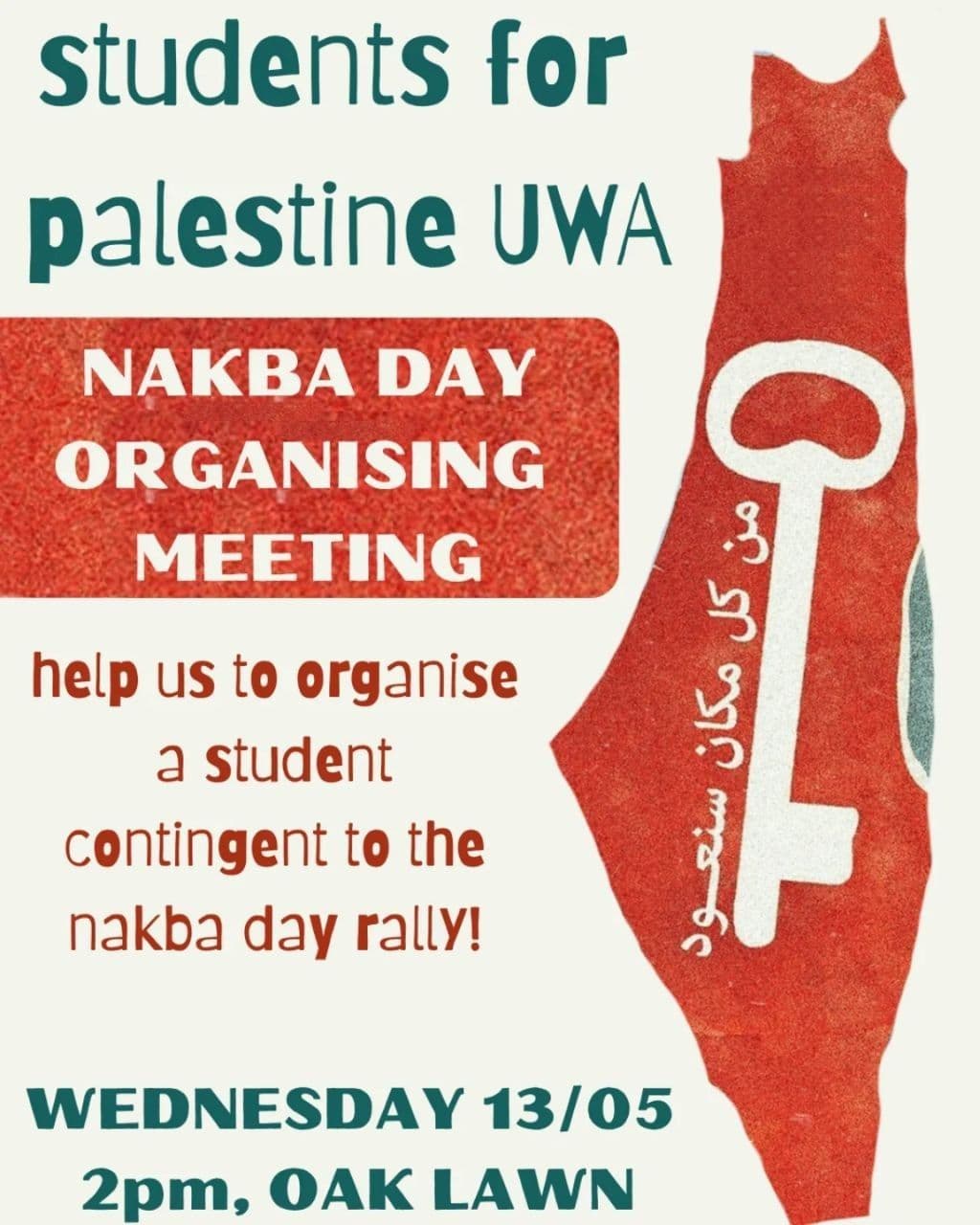 students for palestine UWA