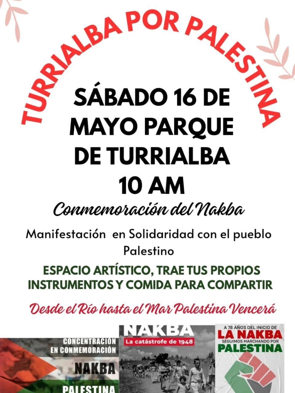 TURRIALBA POR PALESTINA