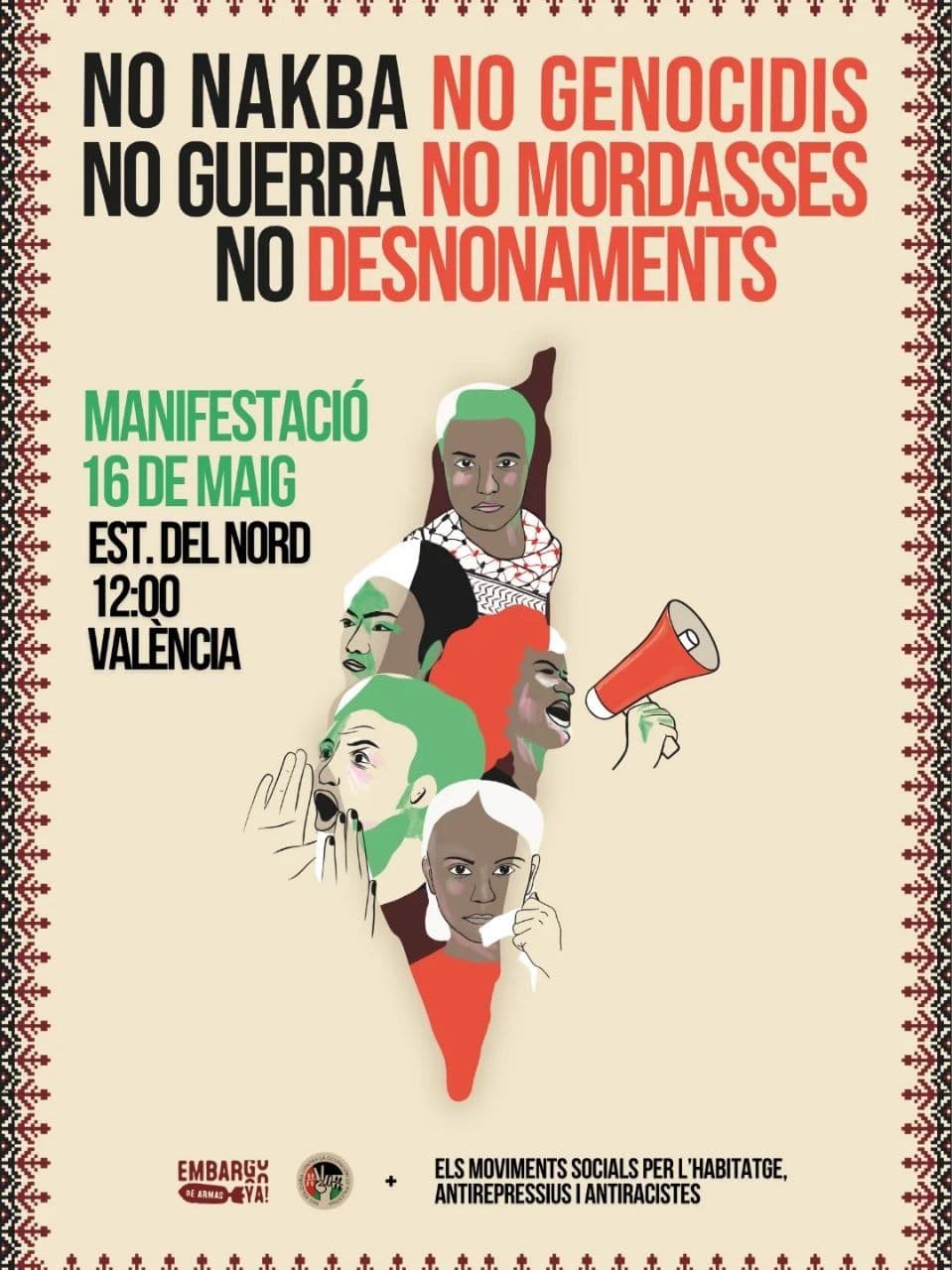 NO NAKBA NO GENOCIDIS